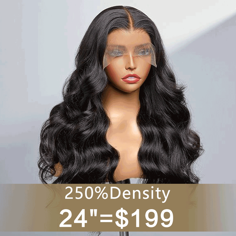 250% High Density Beyonce Inspired #T1B/4/27 13x6 Full Lace Frontal Wigs Body Wave Human Hair Wigs