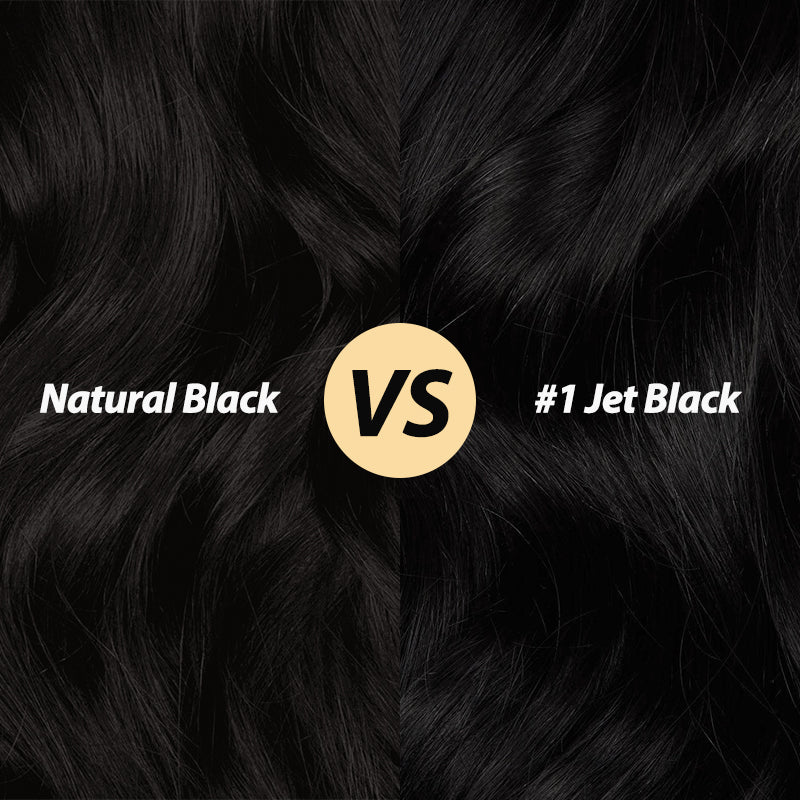 Flash Sale | Glueless #1 Jet Black Closure Wig 16-34 Inches Human Hair Wigs