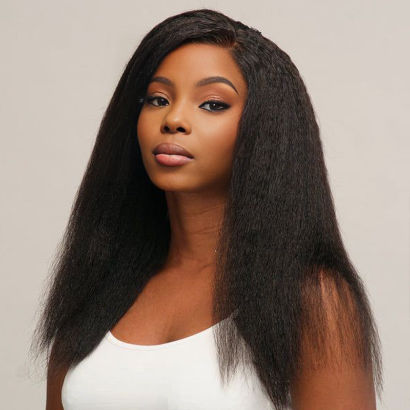 Afro Insta Wig Yaki/ Kinky Straight 3 in 1 Half Wig Glueless