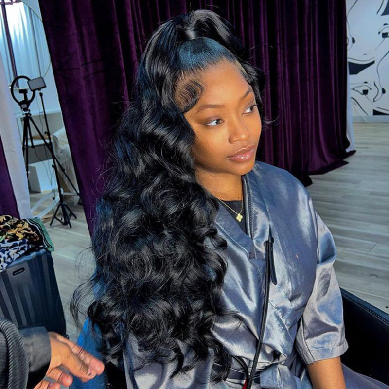 Glueless 7x6 Wig 16"-34" Loose Wave 13x6 Full Lace Frontal Wig