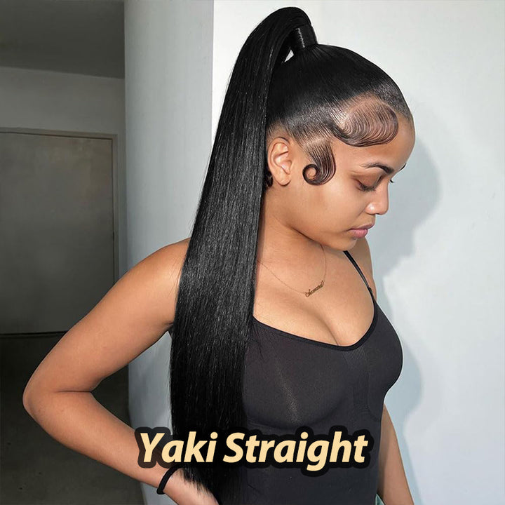 Invisi-Strap Snug Fit #1 Jet Black 360 Lace Frontal Human Hair Wig