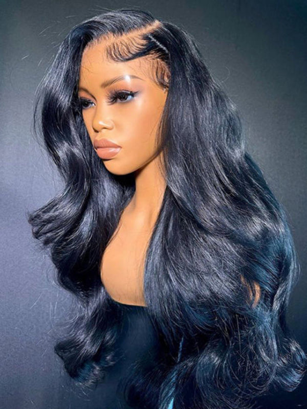 Midnight Blue Body Wave 7x6/13x6 FULL Lace Frontal Human Hair Wigs