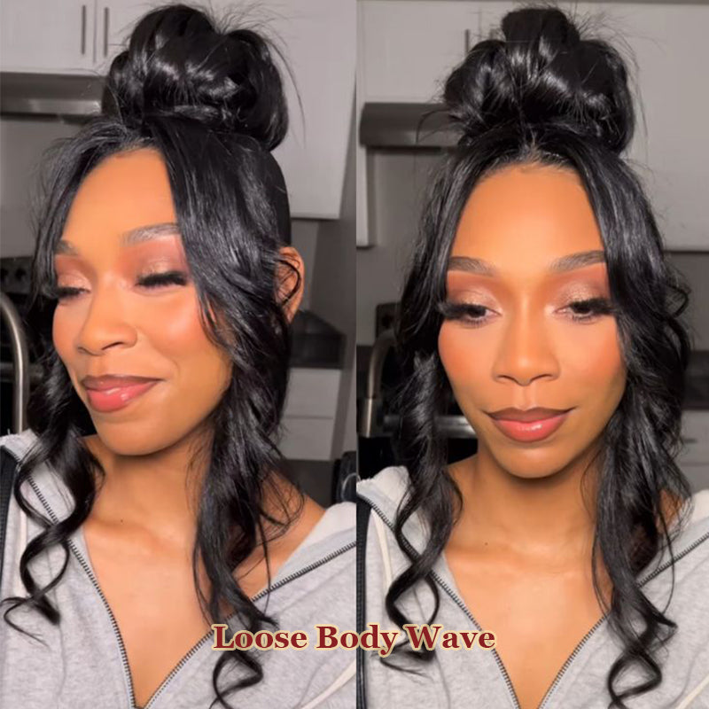 Invisi-Strap Full LaceWig Snug Fit 180% Density 100% Virgin Human Hair