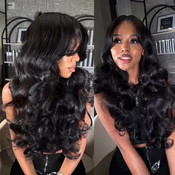 Loose Wave 13x6 Real HD Lace Undetactable BlendAway Full Lace Frontal Wig