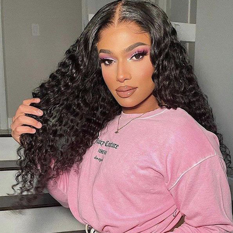 Glueless 13x6 PreMax Wig Deep Wave Wear Go Wig 7x6 Lace Closure Wig