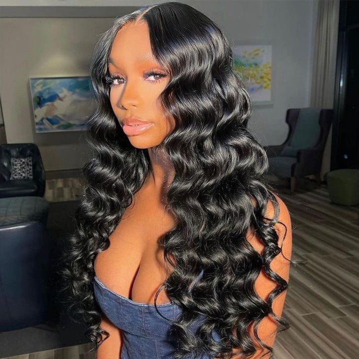 Glueless 13x6 PreMax Wig Deep Wave Wear Go Wig 7x6 Lace Closure Wig