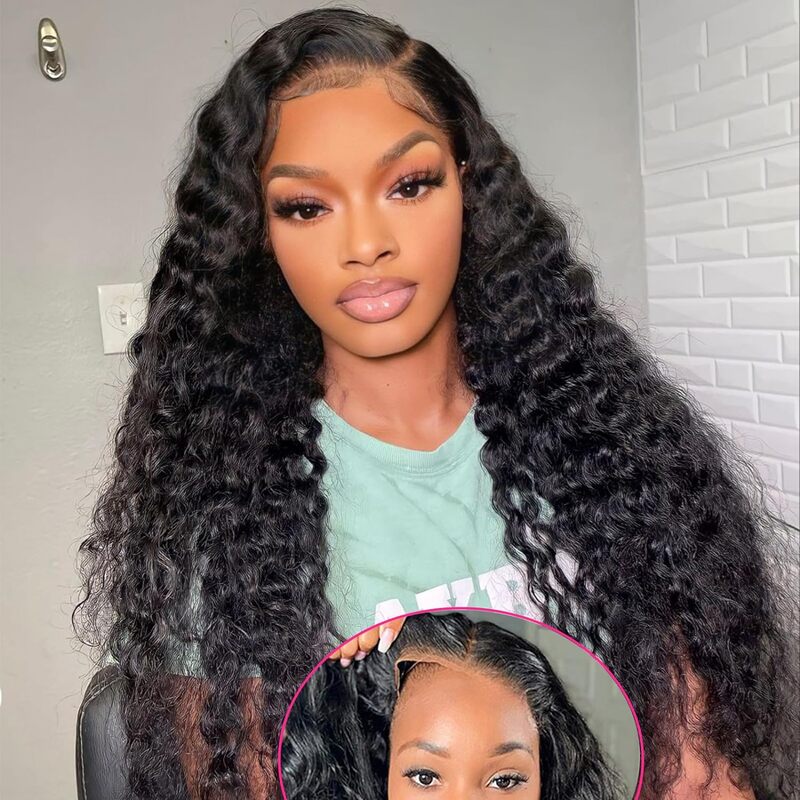 Glueless 13x6 PreMax Wig Deep Wave Wear Go Wig 7x6 Lace Closure Wig