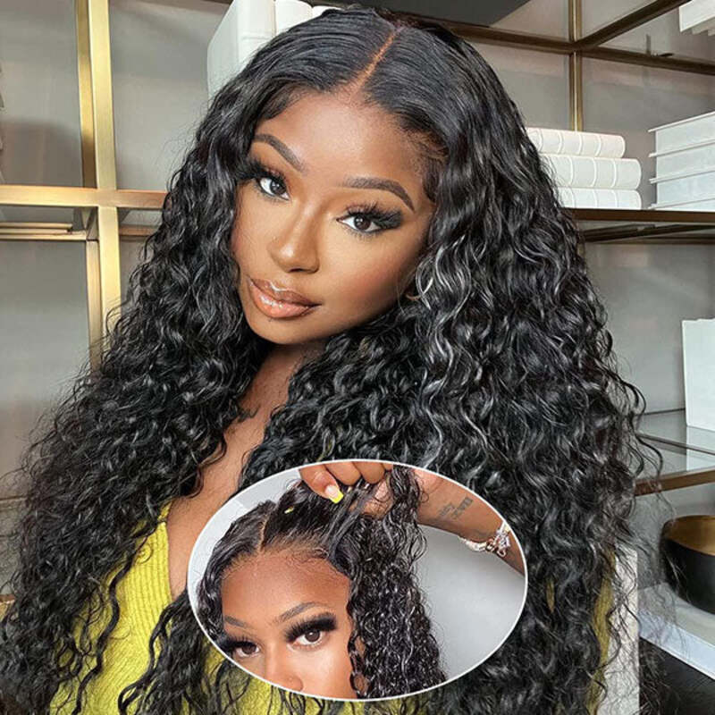 Glueless 13x6 PreMax Wig Water Wave Wear Go Wig 7x6 Lace Closure Wig