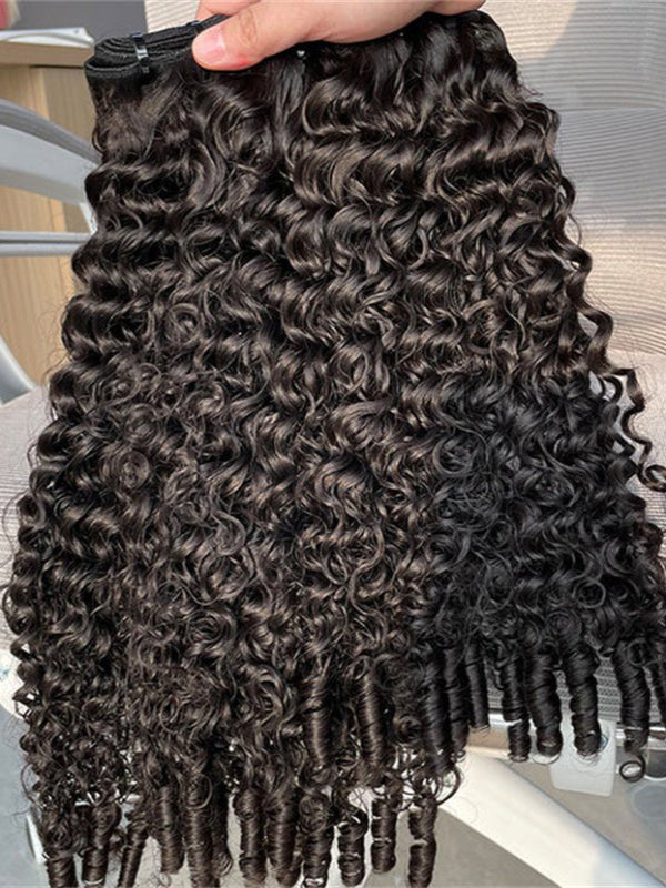 Raw Burmese Curly Bundles Deal Burmese Pix Curls Virgin Hair Weave Bundle For Women