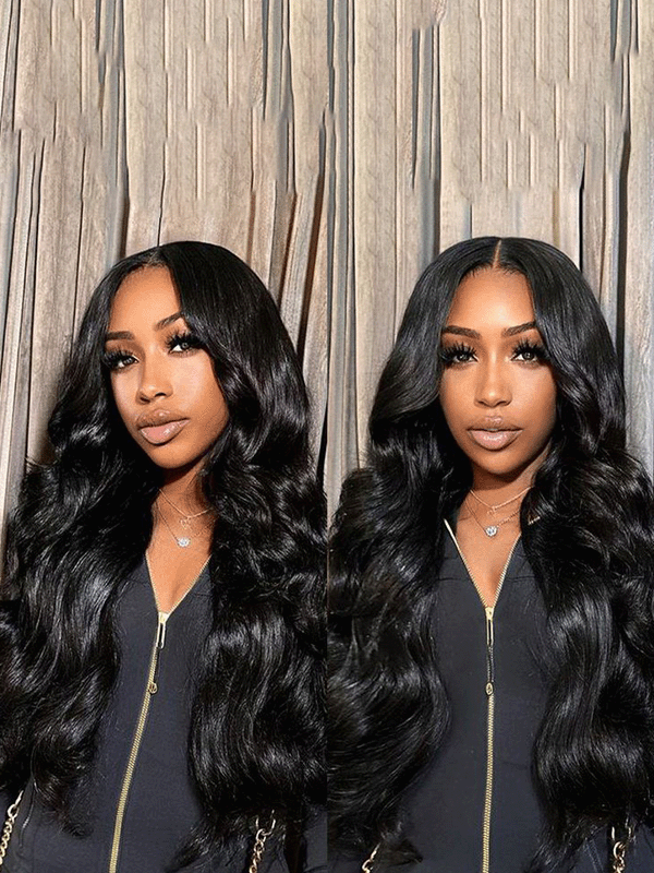 Raw Hair | Body Wave Bundles Deal 100% Raw Virgin Human Hair With HD Closure & Frontal