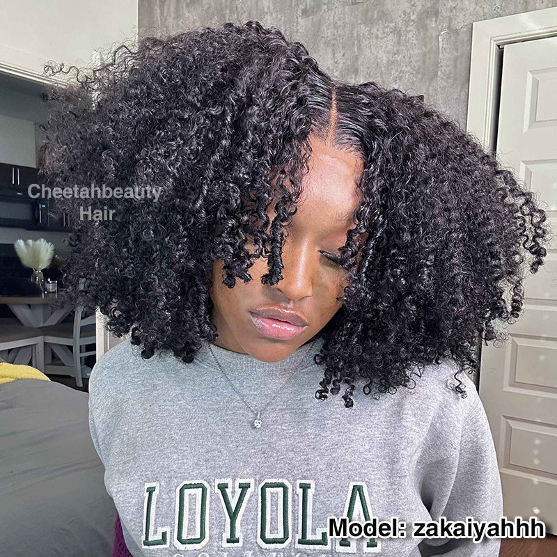 Glueless 13x6 PreMax Wig Kinky Curly Wear Go Wig 7x6 Lace Closure Wig