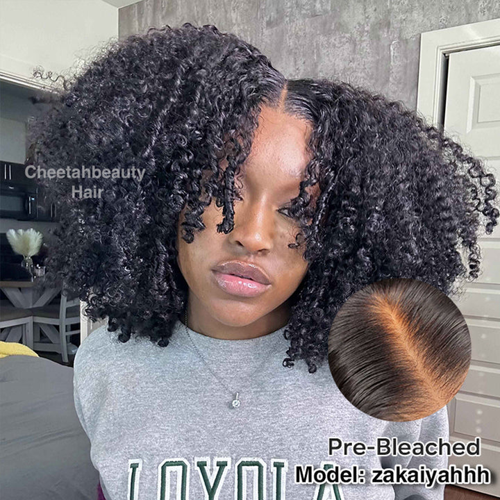 Glueless 13x6 PreMax Wig Kinky Curly Wear Go Wig 7x6 Lace Closure Wig
