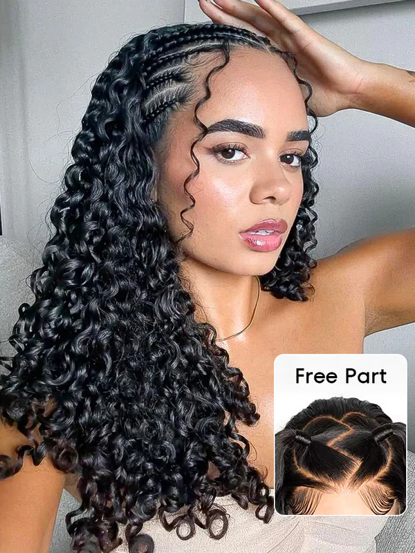 Crazy Sale | Glueless Burmese Curly 7x6/13x6 Wear Go Human Hair Wig, No Code Needed
