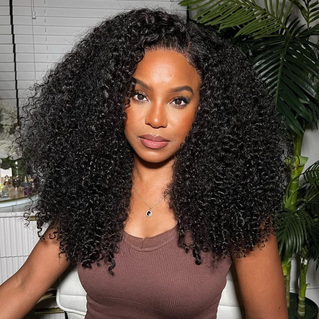 Glueless 13x6 PreMax Wig Kinky Curly Wear Go Wig 7x6 Lace Closure Wig