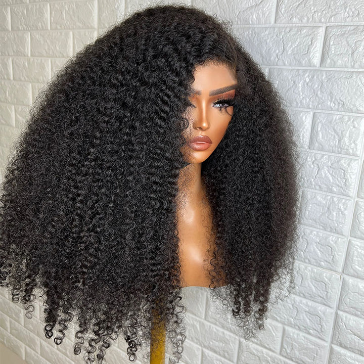 Glueless 13x6 PreMax Wig Kinky Curly Wear Go Wig 7x6 Lace Closure Wig