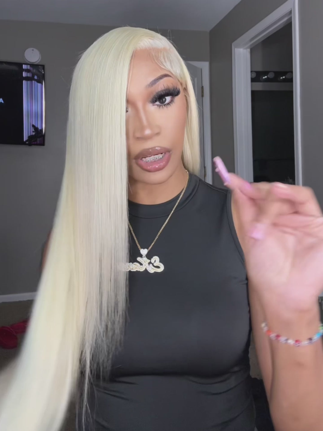 Flash Sale | bigekane Recommend #613 Blonde Straight 5x5/13x6 Upgraded Full Lace Wig No Code Needed