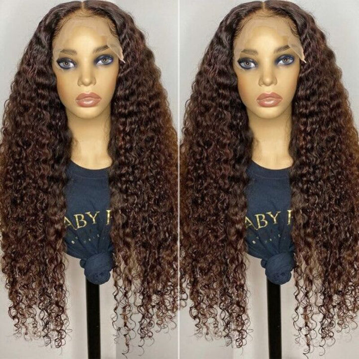 #2 Deep Wave 13×4 Lace Frontal Wig