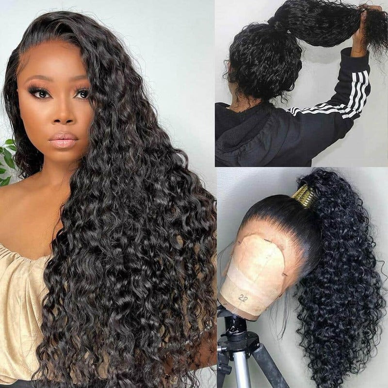 CheetahBeauty Water Wave 360 full lace wig