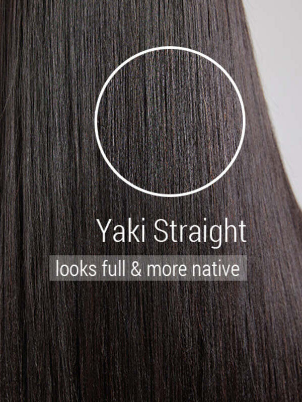 Sale True Scalp | 2x4 Realistic Yaki Straight Wig With Bangs Minimalist Undetectable Lace Wig