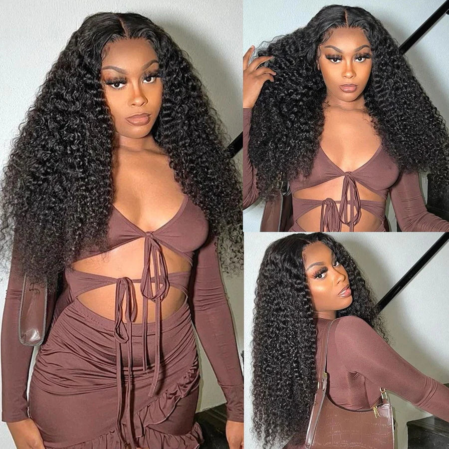 Glueless 13x6 PreMax Wig 3C/4A Curly Wave Wear Go Wig 7x6 Lace Closure Wig
