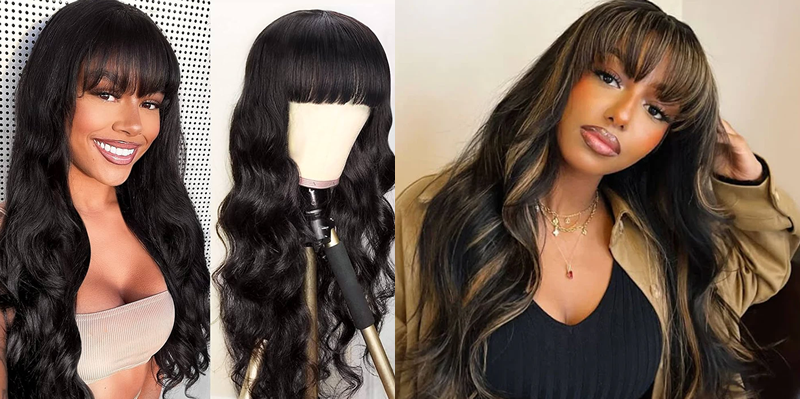 How To Style A Wig With Bangs ?