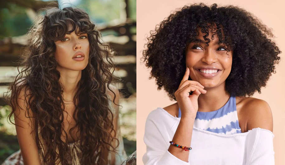 18 Curly Bangs Hairstyles to Take Your Look to the Next Level