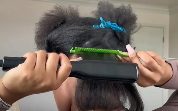 How is a Silk Press Done On Human Hair Wigs?