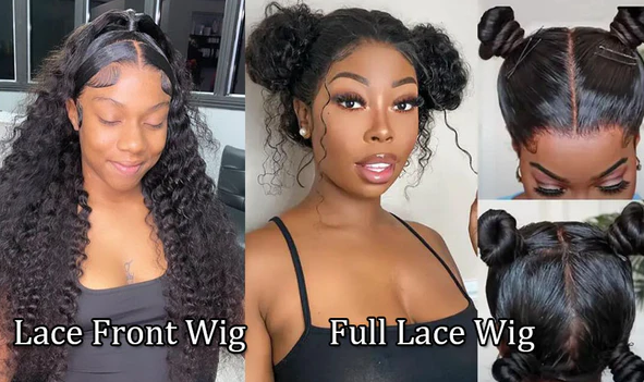 What Is the Difference Between  Full Lace Wigs and Lace Front Wigs?