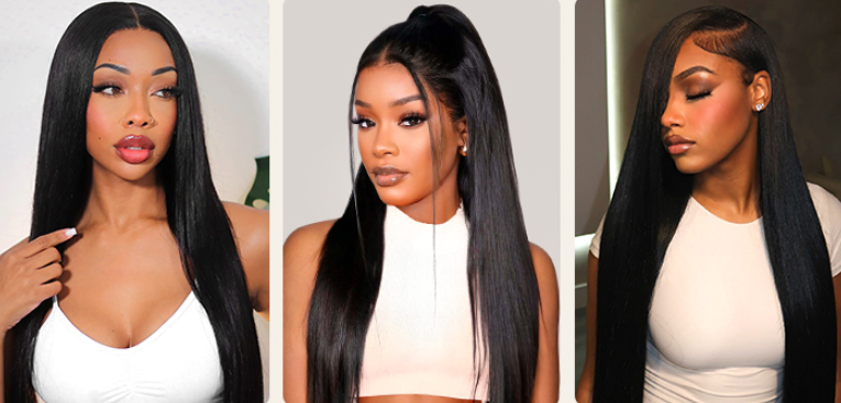Investigating the versatility of frontal wig styles.