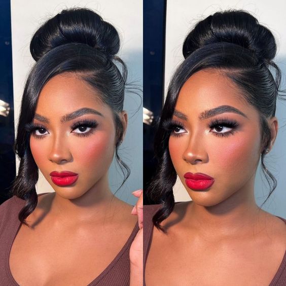 Ten Gorgeous Black Women's Side Swept Hairstyles