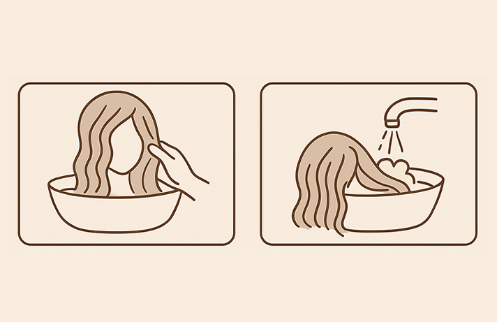 How to Wash a Human hair Wig ?