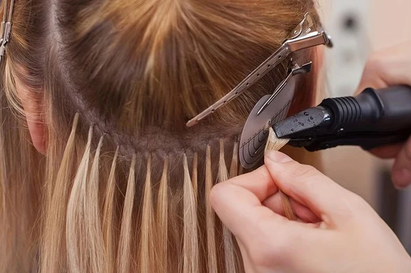 Five Various Hair Extension Types