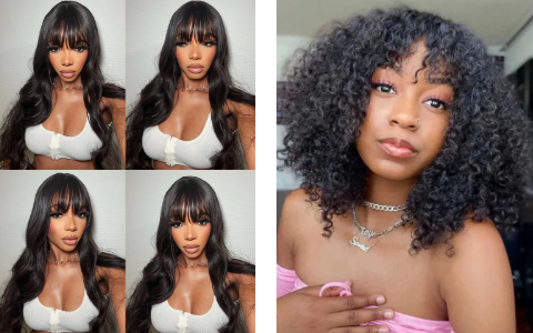 How To Style A Wig With Bangs ?