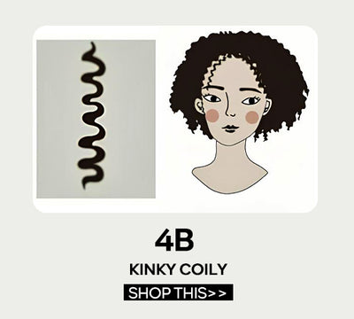 4B Afro Kinky Curly
