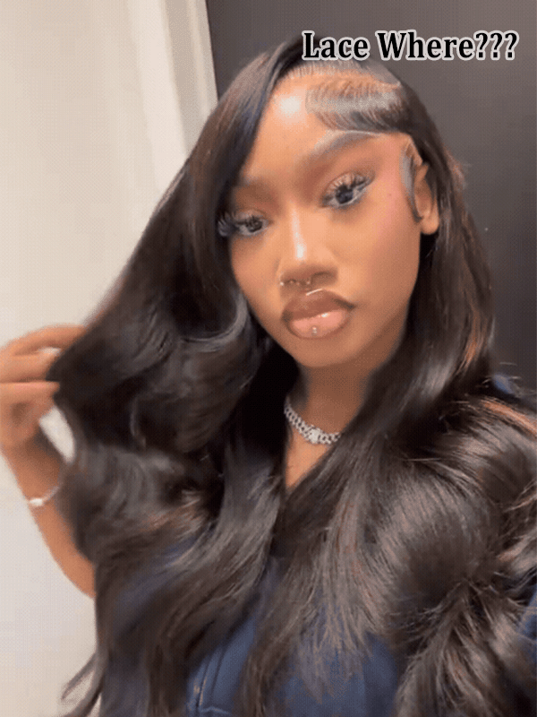 Espresso Brown with Caramel Highlights 16"-34" 7x6/13x6 Wavy Yaki Texture Natural Hair Lace Front Wigs