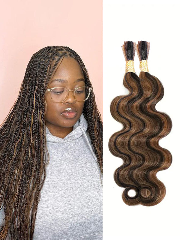 Flash Sale | Body Wave Braid Hair Bulk 100% Human Hair Extensions Bulk for Braiding 100g