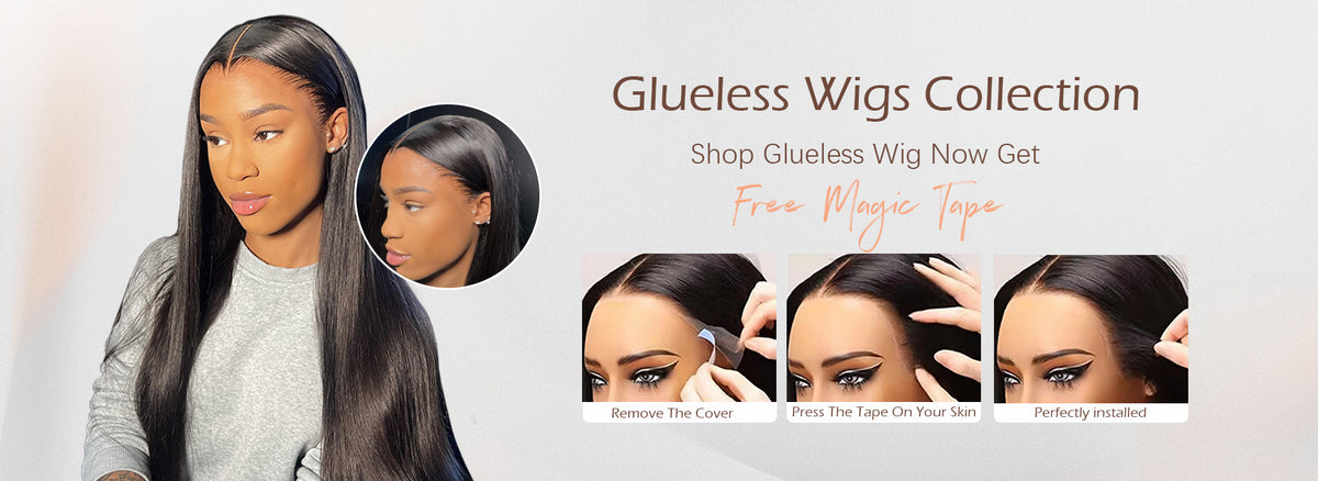 Shop Glueless HD Lace Wigs | Wear & Go Human Hair wigs – CheetahBeauty Hair