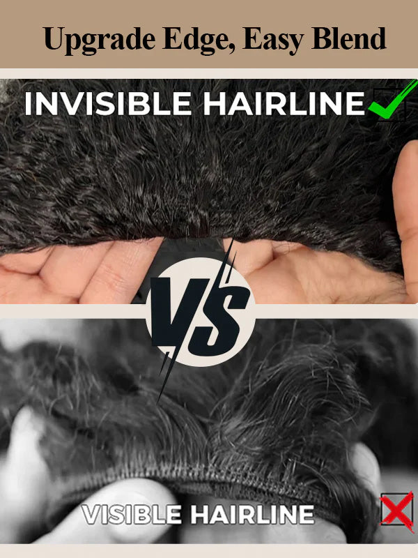 Perruque Insta Wig 3 en 1 à boucles birmanes, sans colle, avec cordon de serrage 