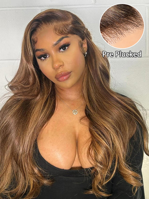 7x6 PreMax Wigs | P4/27 Highlight Tiny Knots Glueless 7x6 HD Lace Wig Super Natural Hairline