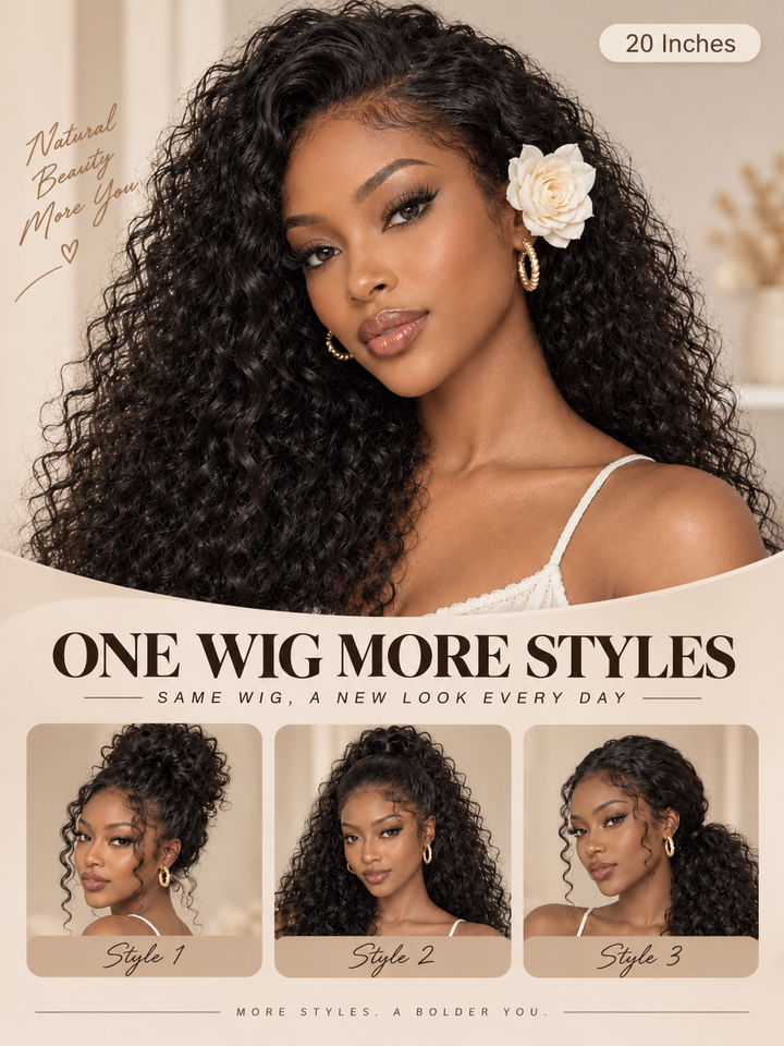 4c Curly Edge Burmese Curly 360 Full Lace Frontal Wigs With Snug Fit Invisi-Strap