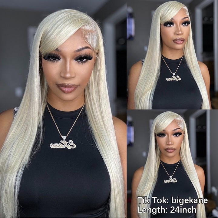 Bigekane Recommend #613 Blonde Upgrade 13x6 FULL Frontal Human Hair Wig