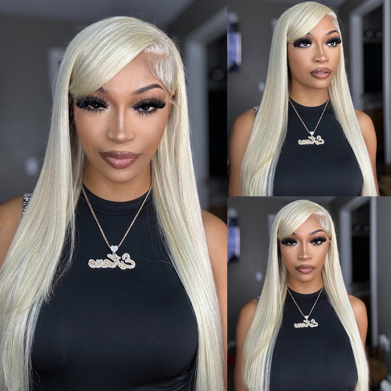 @bigekane Recommend 613 Blonde Straight Wear & Go Glueless 7x6/Upgraded 13x6 Full Frontal Lace Wig