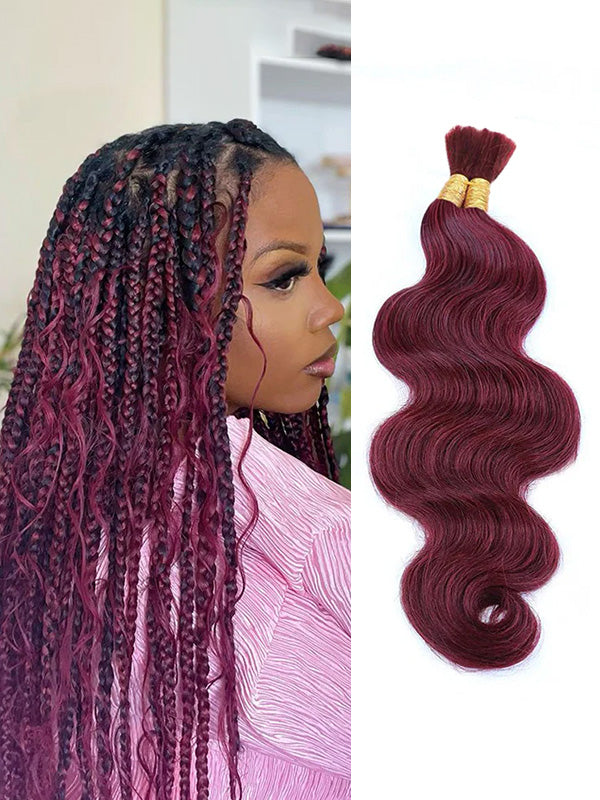 Flash Sale | Body Wave Braid Hair Bulk 100% Human Hair Extensions Bulk for Braiding 100g