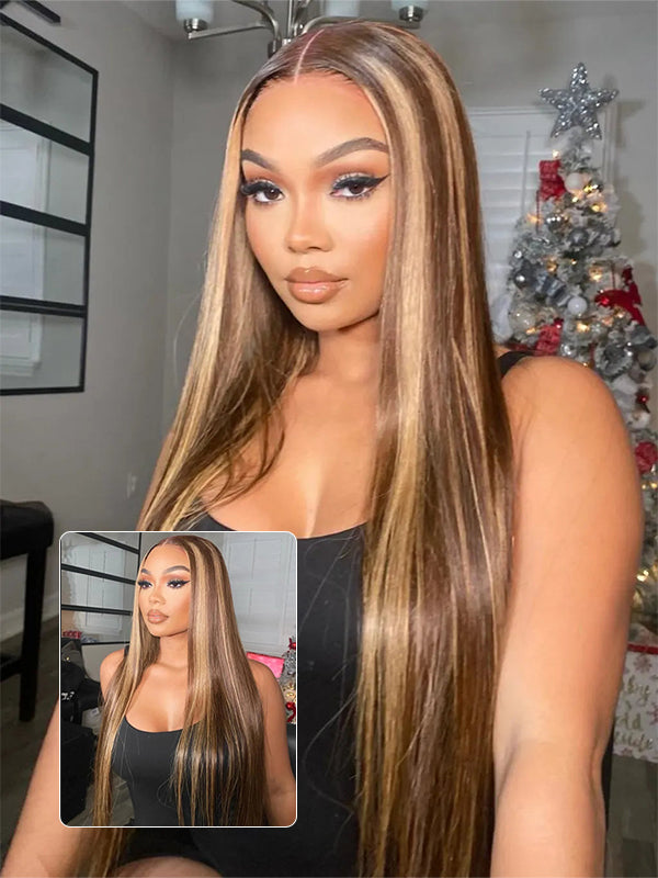 7x6 PreMax Wigs | P4/27 Highlight Tiny Knots Glueless 7x6 HD Lace Wig Super Natural Hairline