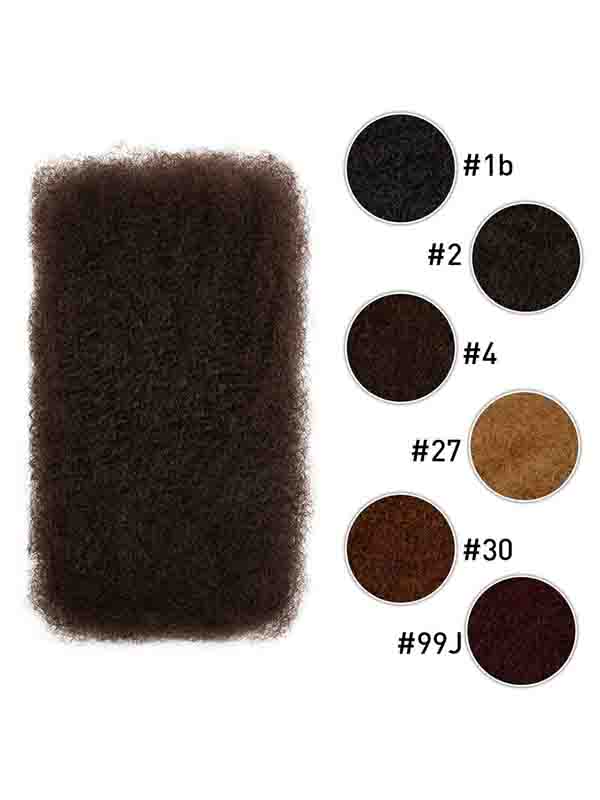 Afro Kinky Bulk Human Hair Braiding Hair for Dreadlocks, Locs Repair, Dreadlock Extensions, Twists, Braids