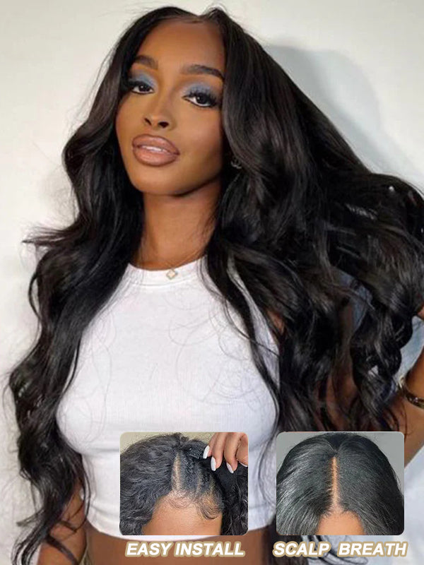 Flash Sale | Body Wave V Part Wig No Leave Out Upgraded V Part Wig 100% Remy Hair