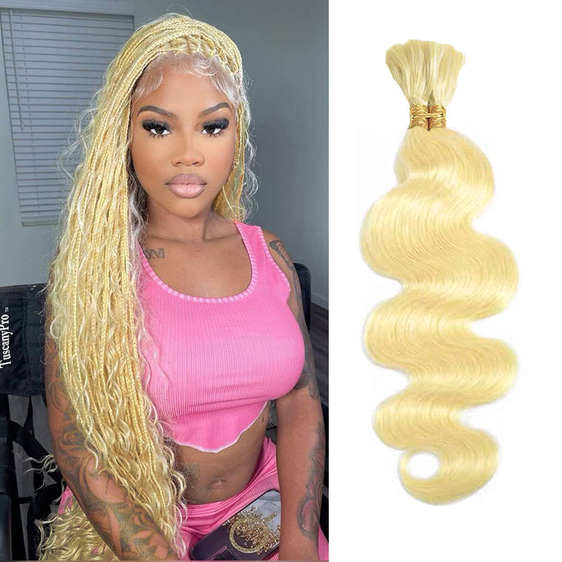 Boho Braid Body Wave #613 Blonde Bulk Human Hair