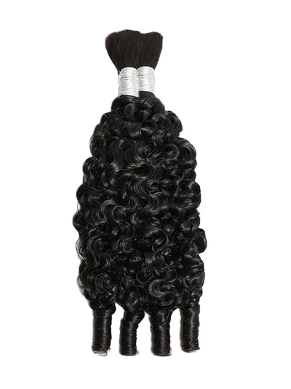 Flash Sale |Boho Braids Burmese Curly Hair Bulk For Braids 100% Human Hair Extensions 100g