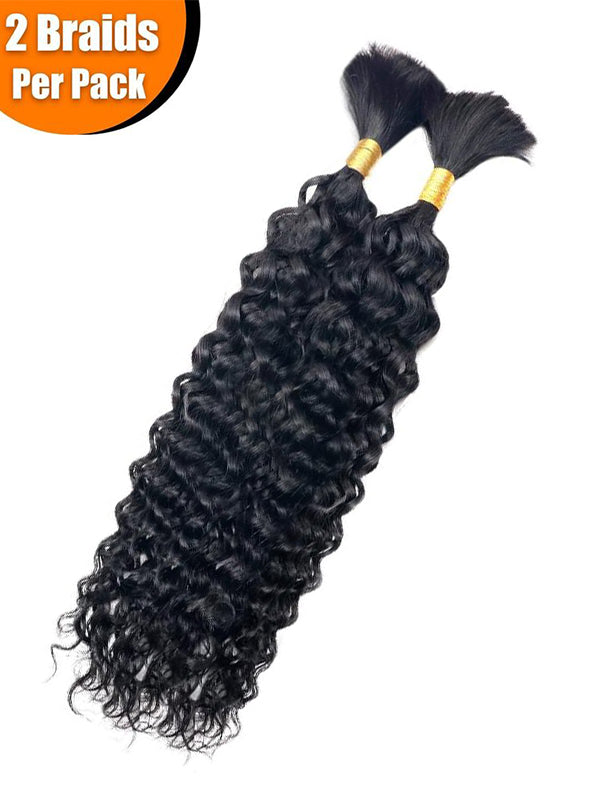 Vente flash | Extensions de cheveux ondulés Boho Braids 100 % naturels, 100 g 