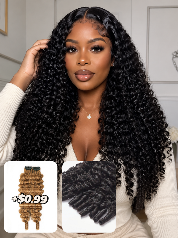 Burmese Curly Glueless 7x6 Lace Wig CheetahBeauty Human Hair Wigs